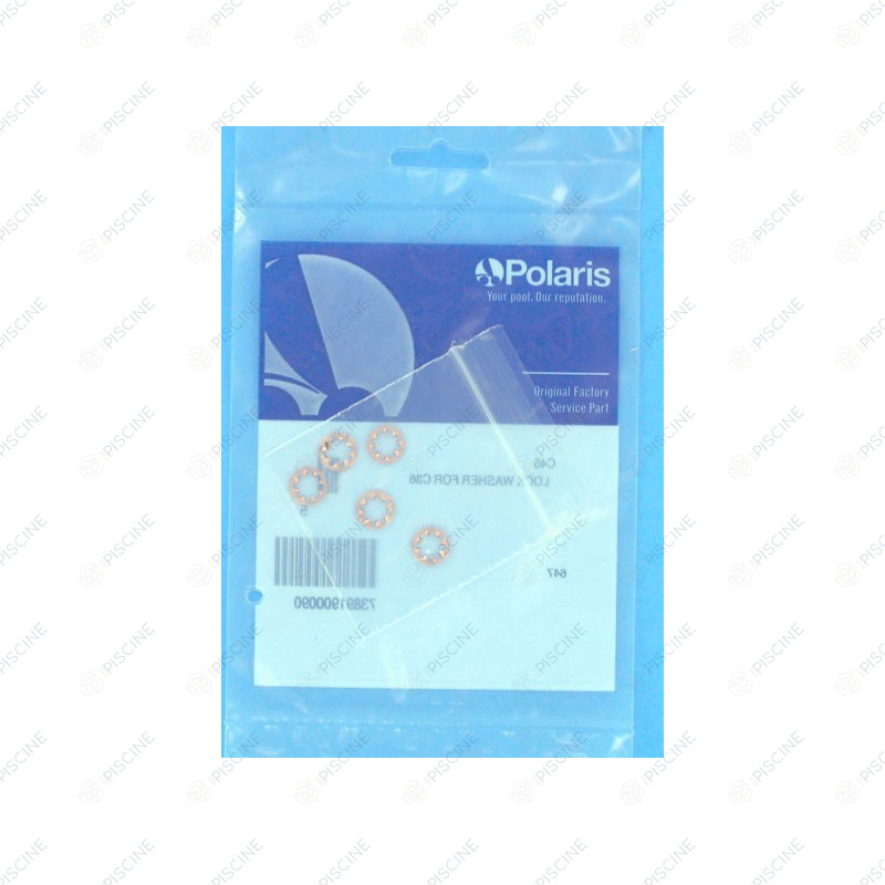 Rondelle de blocage (sac de 5) pour axe de roue C-36 (180/280/Vs) - (Polaris) POLARIS 280 Rondelle de blocage (sac de 5) pour axe de roue C-36 (180/280/Vs) - (Polaris) POLARIS 280