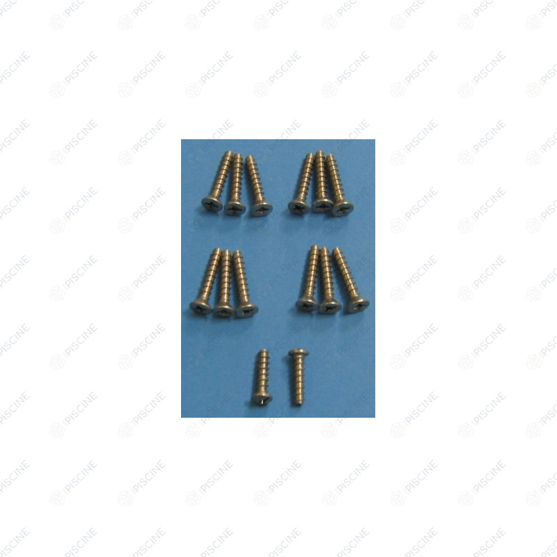 Jeu de vis face avant 32mm SP1084 (HAYWARD) Skimmer SP1075 à SP1085