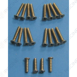 Jeu de vis face avant 30 et 20 mm -SK SP1085 (HAYWARD) Skimmer SP1075 à SP1085