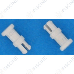 Clip de fixation tube d'aspiration robots Legend (sac de 2) - (Pentair)