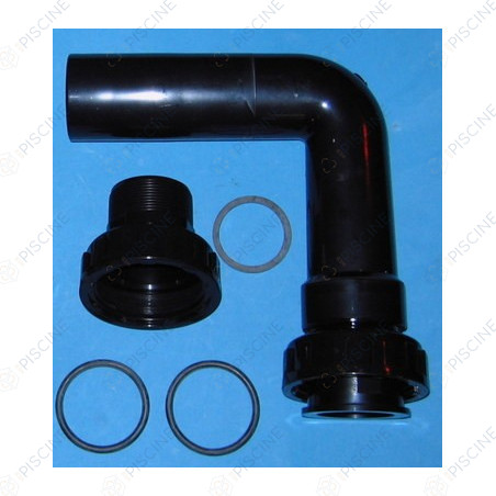 Kit jonction vanne AST 2'' à coller (PRAHER) Vanne Side CLASSIC 2'' (avec montage)