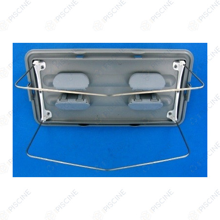 PORTE FILTRE COMPLET SW2 GRIS - (Zodiac)