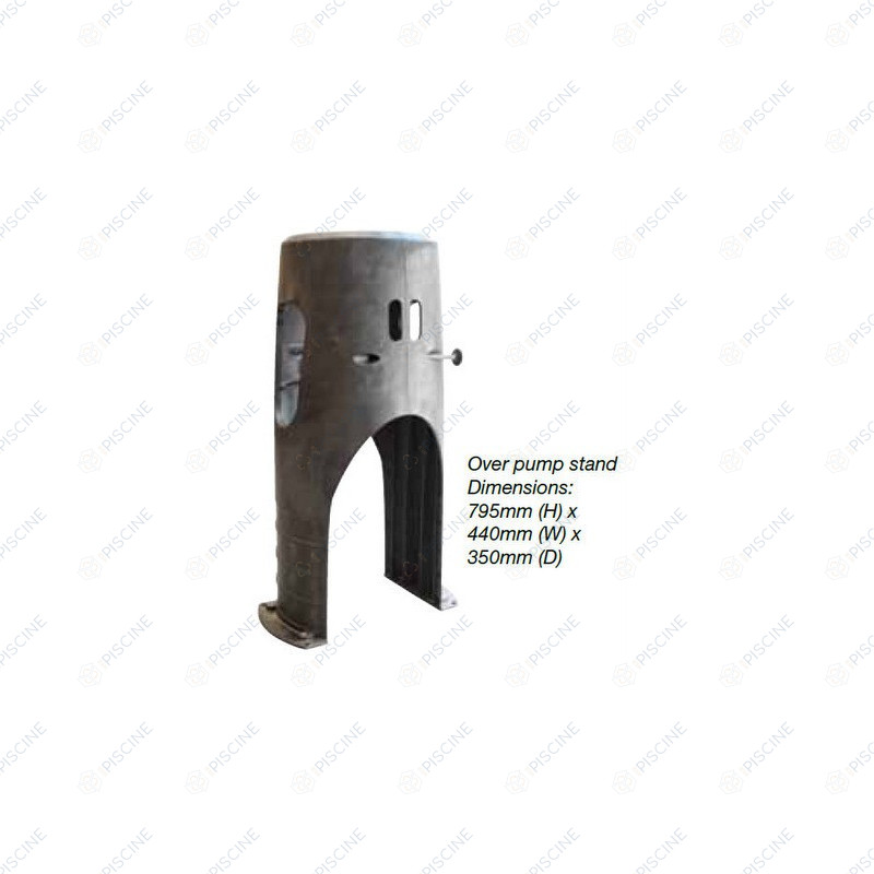 Base de préfiltre d'eau centrifuge Multicyclone standard, PLUS, ULTRA version "over pump" - (Waterco) reference 2003730