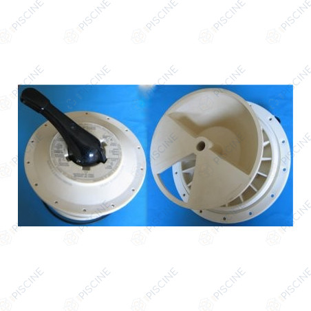 Kit Superieur de vanne 3'' A.M. avec fibre verre + joint - (PRAHER) Vanne Side Ocean V6 3"