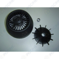 Ensemble couvercle ventilateur 1CV-1,5V-2CV pompe Columbia (ASTRAL) Pompe COLUMBIA ASTRALPOOL