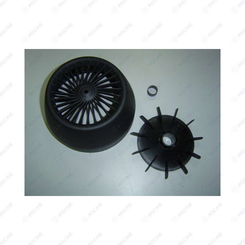 Ensemble couvercle ventilateur 1CV-1,5V-2CV pompe Columbia (ASTRAL) Pompe COLUMBIA ASTRALPOOL