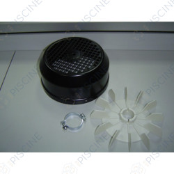 Ensemble couvercle ventilateur 5,5CV pompe Maxim (Astral) Pompe MAXIM ASTRALPOOL