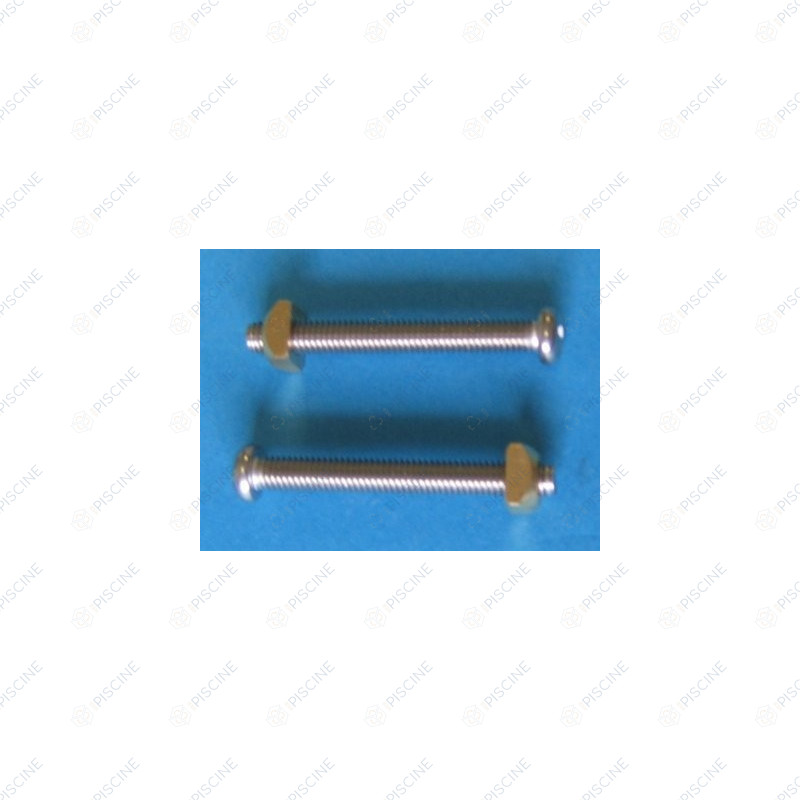 Vis de bride de serrage M6*50 avec écrous -kit de 2 - (ACIS) reference 89010119