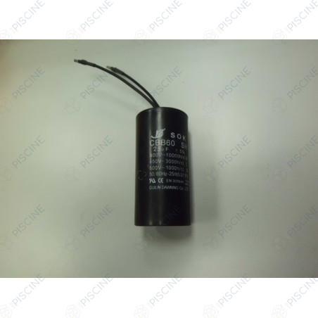 Condensateur 25 µf (pompe Alaska 2 cv) (Astral) Pompe ALASKA ASTRALPOOL