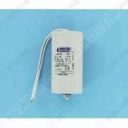 Condensateur MKA 50 µF 450V 50X94 avec Vis M8 cable 150mm long Condensateurs avec vis M8 et deux fils Condensateur MKA 50 µF 450V 50X94 avec Vis M8 cable 150mm long Condensateurs avec vis M8 et deux fils