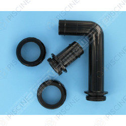 Kit jonction vanne 1 1/2'' à coller - (Peraqua) Vanne Side Ocean V6 1"1/2
