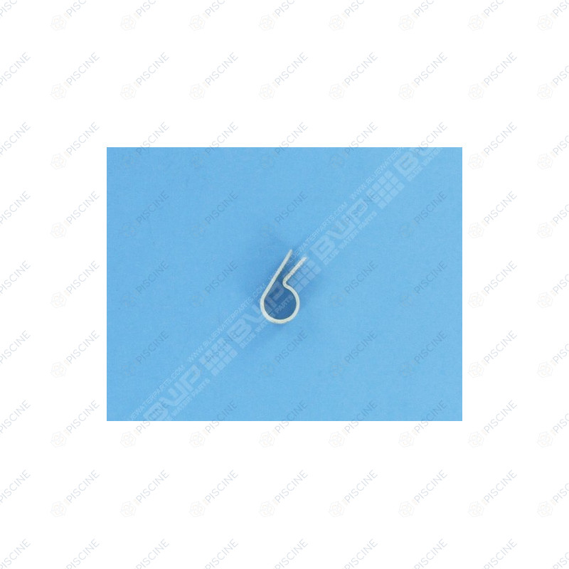 ATTACHE CABLE BLANC