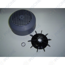 Ensemble couvercle ventilateur 3CV pompe Columbia (ASTRAL) Pompe COLUMBIA ASTRALPOOL