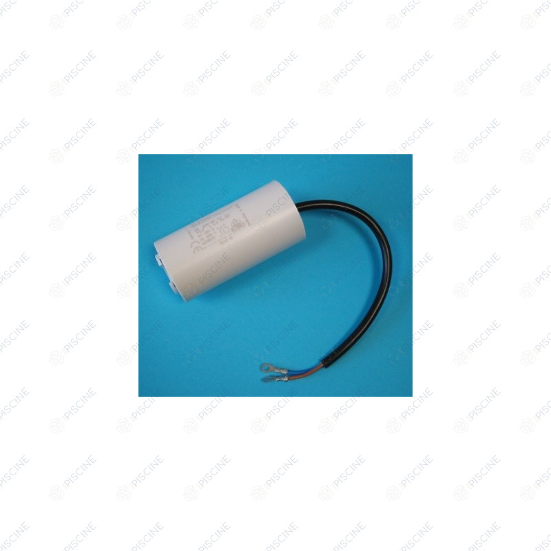 Condensateur 31,5 µF 90x45 câble 20 cm (moteur Pentek 1.10KW) (PENTAIR) Pompe SUPERFLO PENTAIR