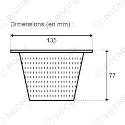Panier  SK SP1094 (HAYWARD) Skimmer SP1090 à SP1097