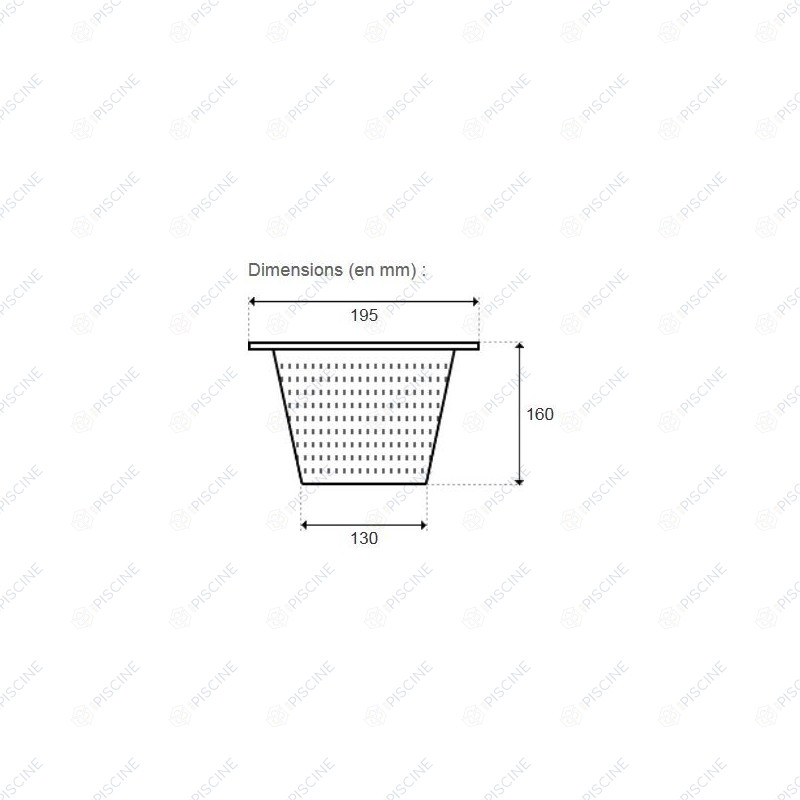 Panier SK Avec Anse (OWM) Skimmer