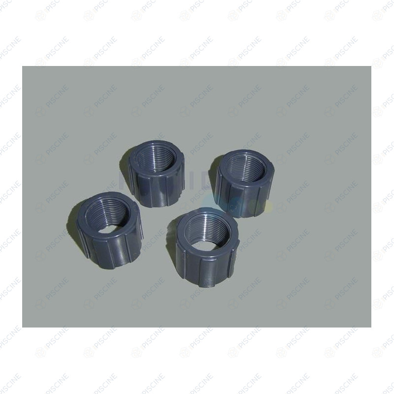 Raccord union (manchon 046240) de crépine 3/4'' - sachet de 4 - 00630 (ASTRAL) reference 4404180118