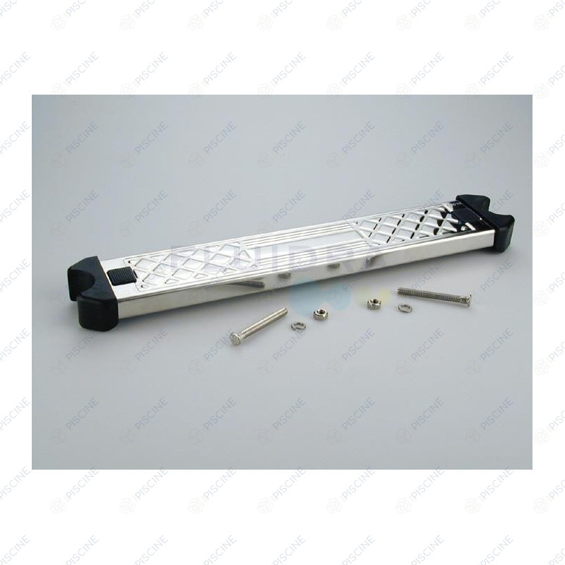 Marche Standard Inox Aisi 304 (Echelle Droite/Std/Mixte) avec vis - 495x80x43