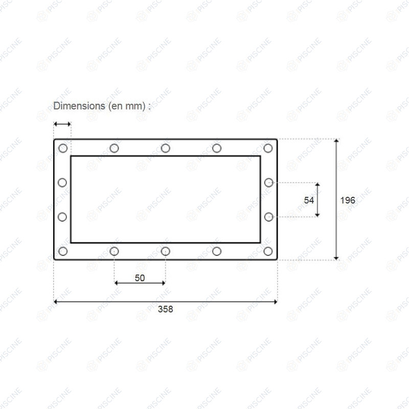 Face avant SK SP1091WME grande ouverture (HAYWARD) Skimmer SP1091 Face avant SK SP1091WME grande ouverture (HAYWARD) Skimmer SP1091