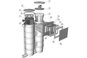 TwinFiltre A200 Liner-Panneau Weltico