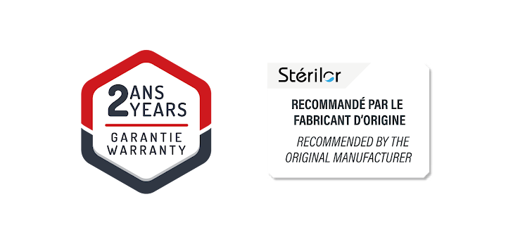 recommandé par Stérilor